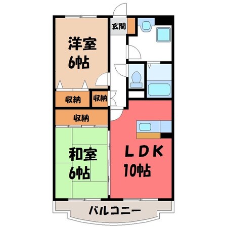 Y＆Mマンションドリームの物件間取画像